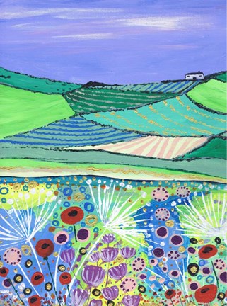 Framed Quiet Summer Print