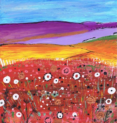 Framed Springtime Flowers Print