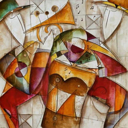 Framed Jam Session I / Full Bleed Print