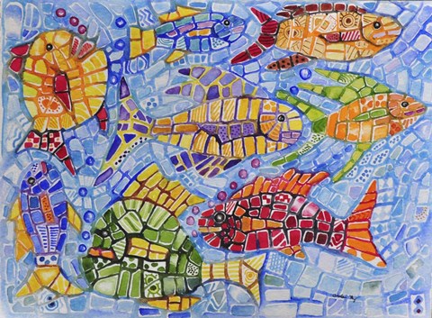 Framed My Aquarium Print