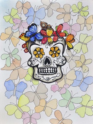 Framed Mariposita Print