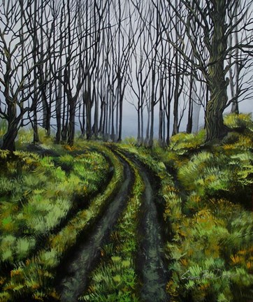 Framed Mysterious Unknown Print