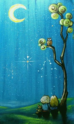 Framed Wishing Together Print