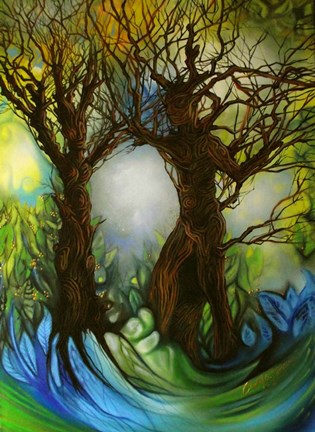 Framed Dance of Life Print