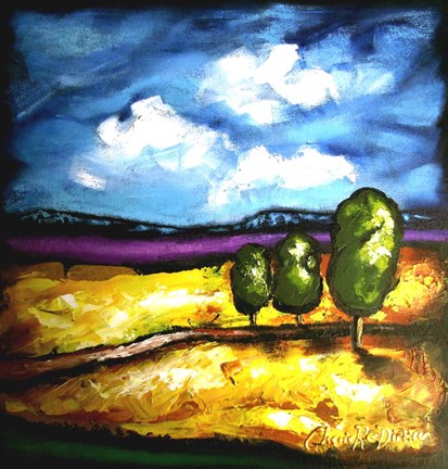 Framed Countryside Escape Print