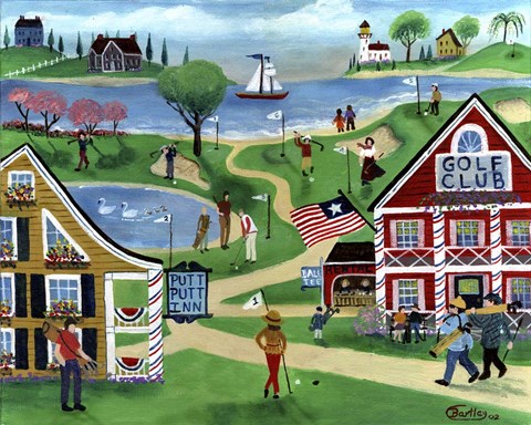 Framed Putt Putt Inn Print