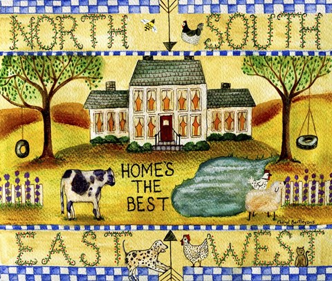 Framed Homes the Best Lang Print