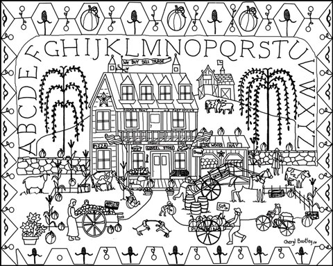 Framed General Store Print