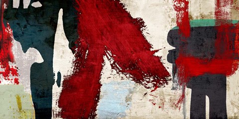 Framed Eccentric Motion Print