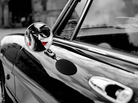 Framed Spyder Girl Print