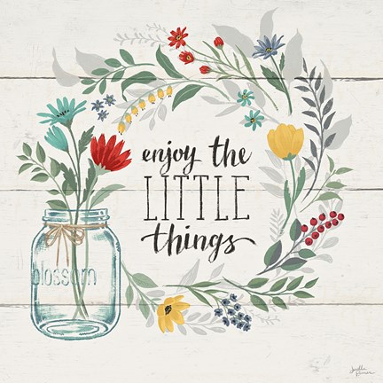 Framed Blooming Thoughts II Print