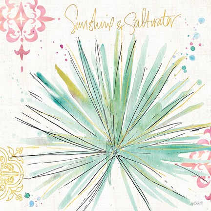 Framed Palm Passion V Print