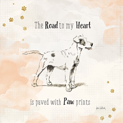 Framed Furry Friends I Print