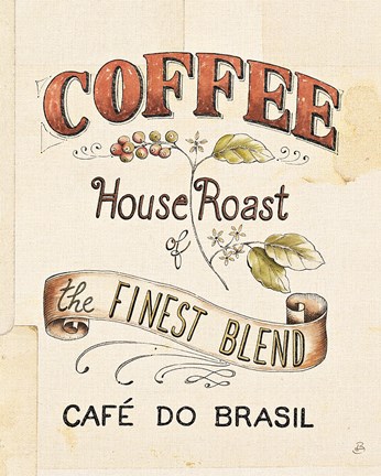 Framed Authentic Coffee IX Print