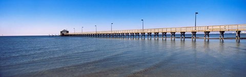 Framed Pier in Biloxi, Mississippi Print