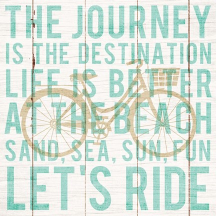 Framed Bon Voyage Cruiser I Print