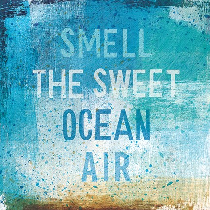 Framed Beachscape Abstract II Print