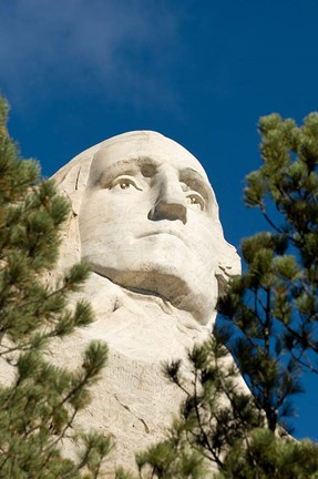 Framed Mount Rushmore, Black Hills, South Dakota Print