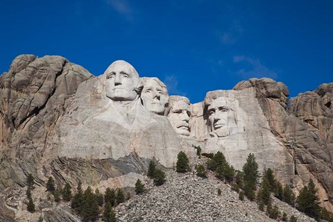 Framed Mount Rushmore National Memorial, South Dakota Print