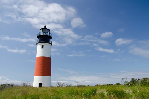 Framed Sankaty lighthouse, Nantucket Print