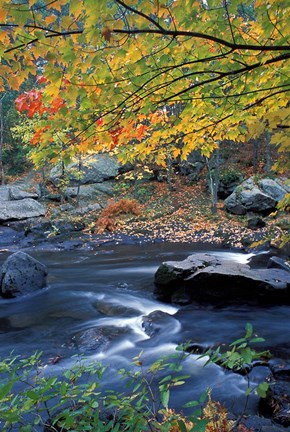 Framed Packers Falls on the Lamprey River, New Hampshire Print