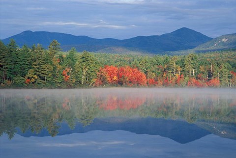 Framed Chocorua Lake, White Mountains, New Hampshire Print