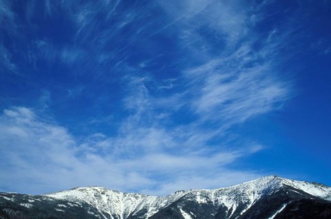 Framed Franconia Ridge, White Mountains, New Hampshire Print