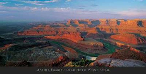 Framed Anonymous - Dead Horse Point, Utah Size 54.5x27.5 Print