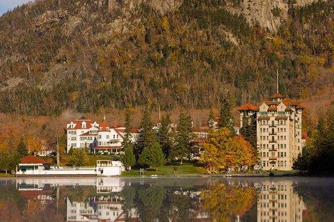 Framed Balsams Resort in Dixville Notch, New Hampshire Print
