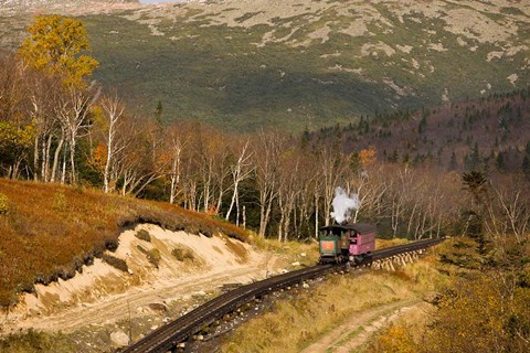 Framed Mt Washington in Twin Mountain, New Hampshire Print