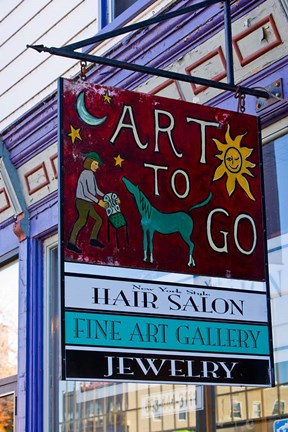 Framed Littleton, New Hampshire Print