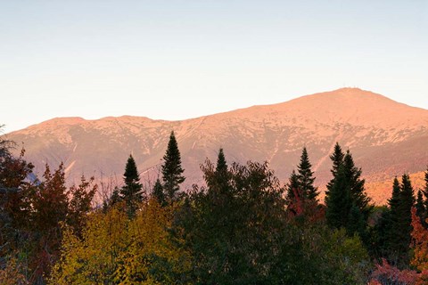 Framed Mount Washington and the Presidential Range, White Mountains, New Hampshire Print