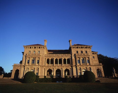 Framed View of The Breakers Mansion, Newport, Rhode Island Print