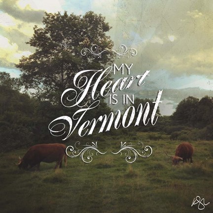 Framed Vermont Print
