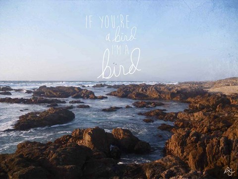 Framed If You&#39;re A Bird 1 Print