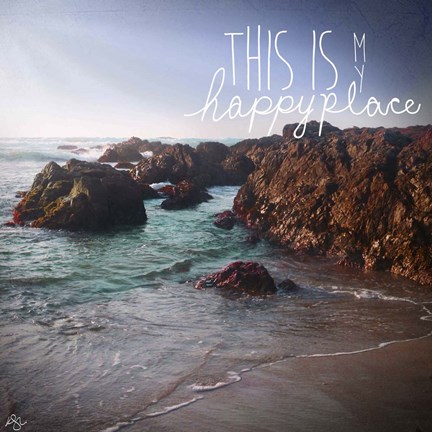 Framed This Is My Happy Place Print