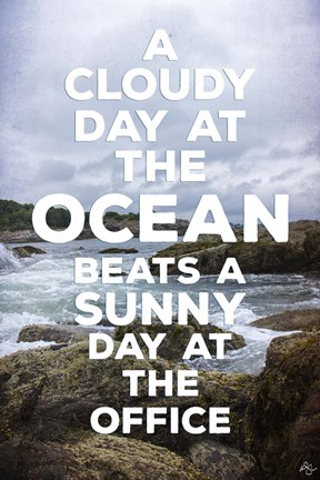 Framed Cloudy Day Print