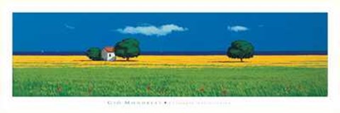 Framed Campagna Mediterranea Print