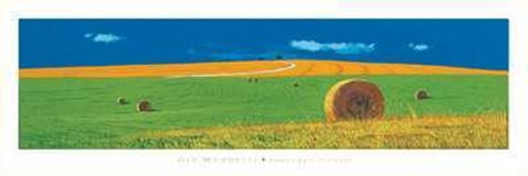 Framed Gio Mondelli - Pomeriggio Size 54.5x18.25 Print