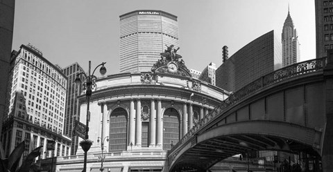 Framed Grand Central Station, Madison Avenue, New York Print