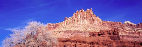 Framed Rocks at Capitol Reef National Park, Utah Print