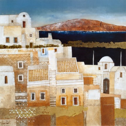 Framed Oia Print