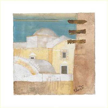 Framed Mediterraneo II Print