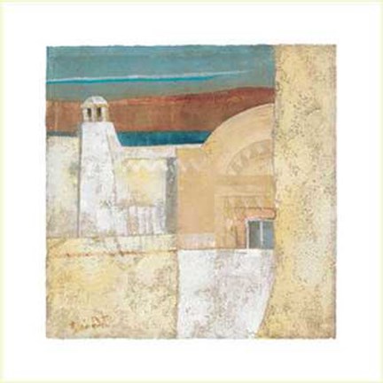 Framed Mediterraneo I Print