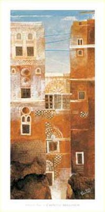 Framed Castello Aragonese Print