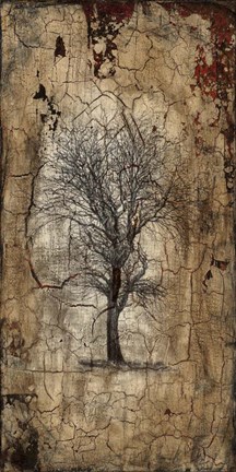 Framed Lone Tree Print