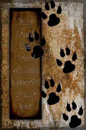 Framed Your True Friend Print