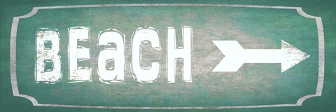 Framed Good Times - Beach 2 Print