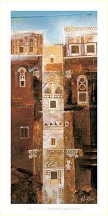 Framed Palazzo Aragonese Print