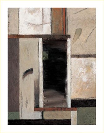 Framed Characteristics I Print